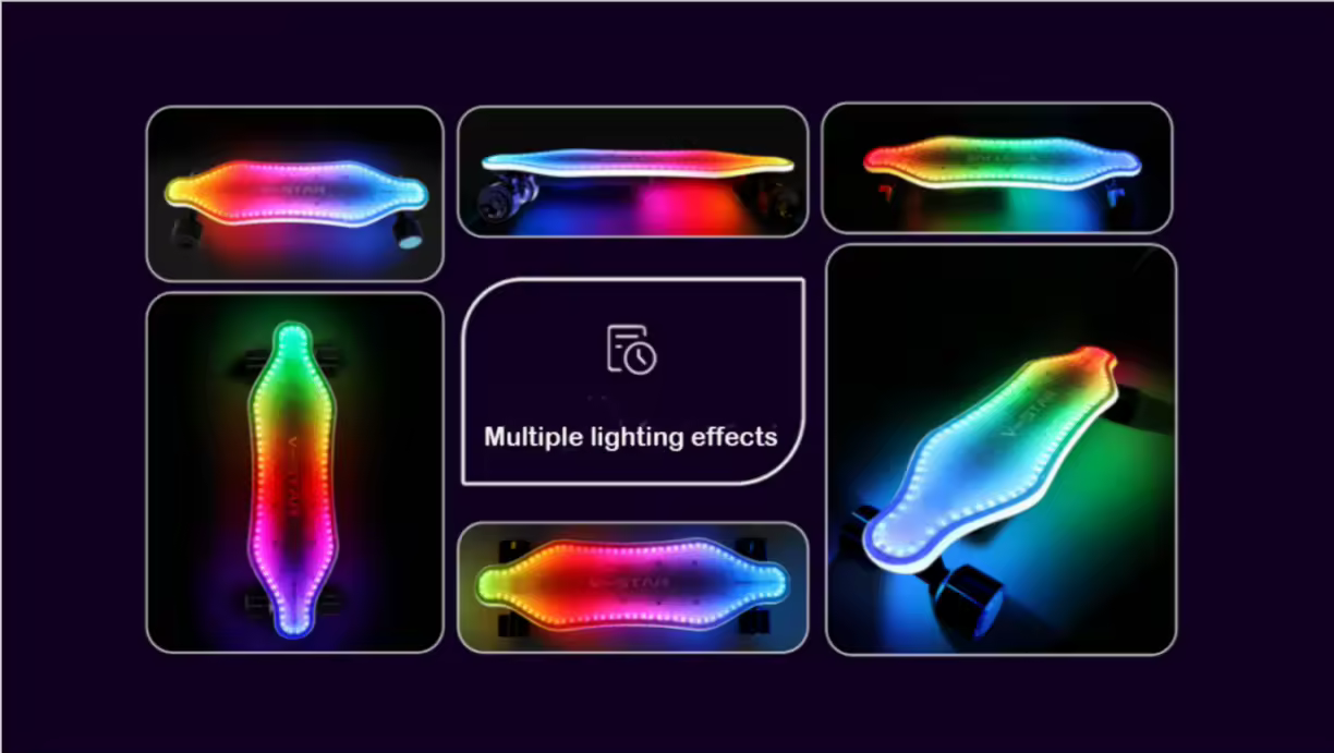 The Aether - LED ShortBoard