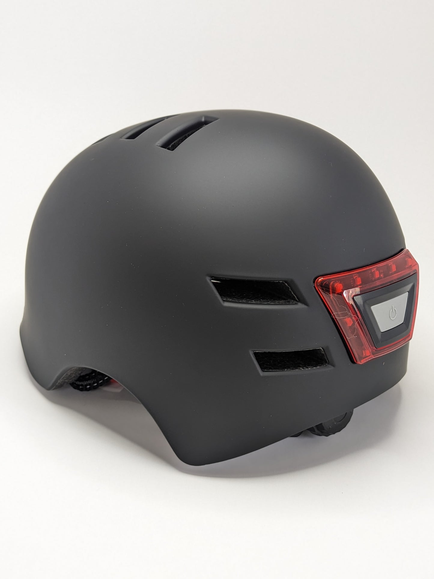 Helmet with LED Lights - Black