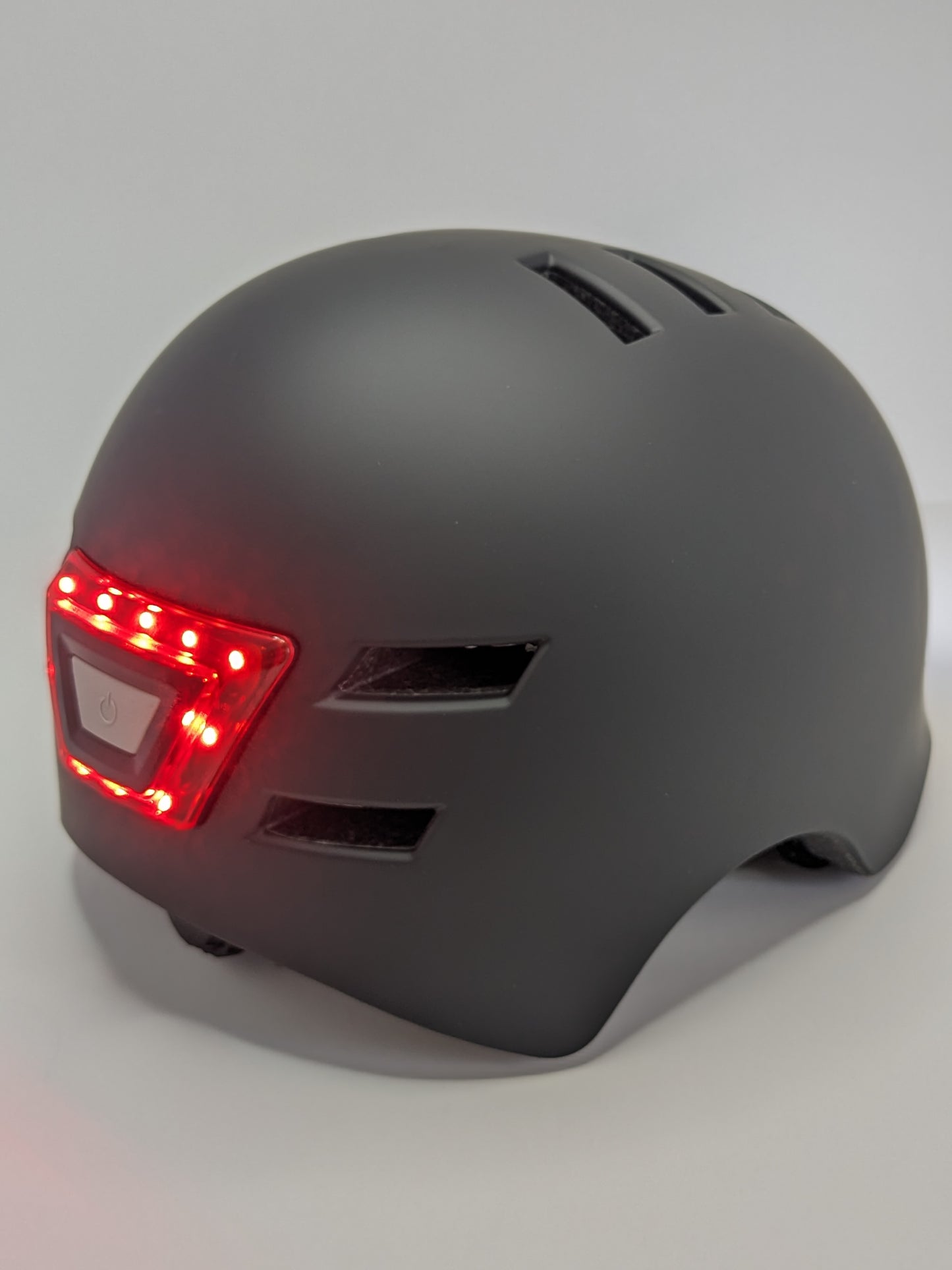Helmet with LED Lights - Black