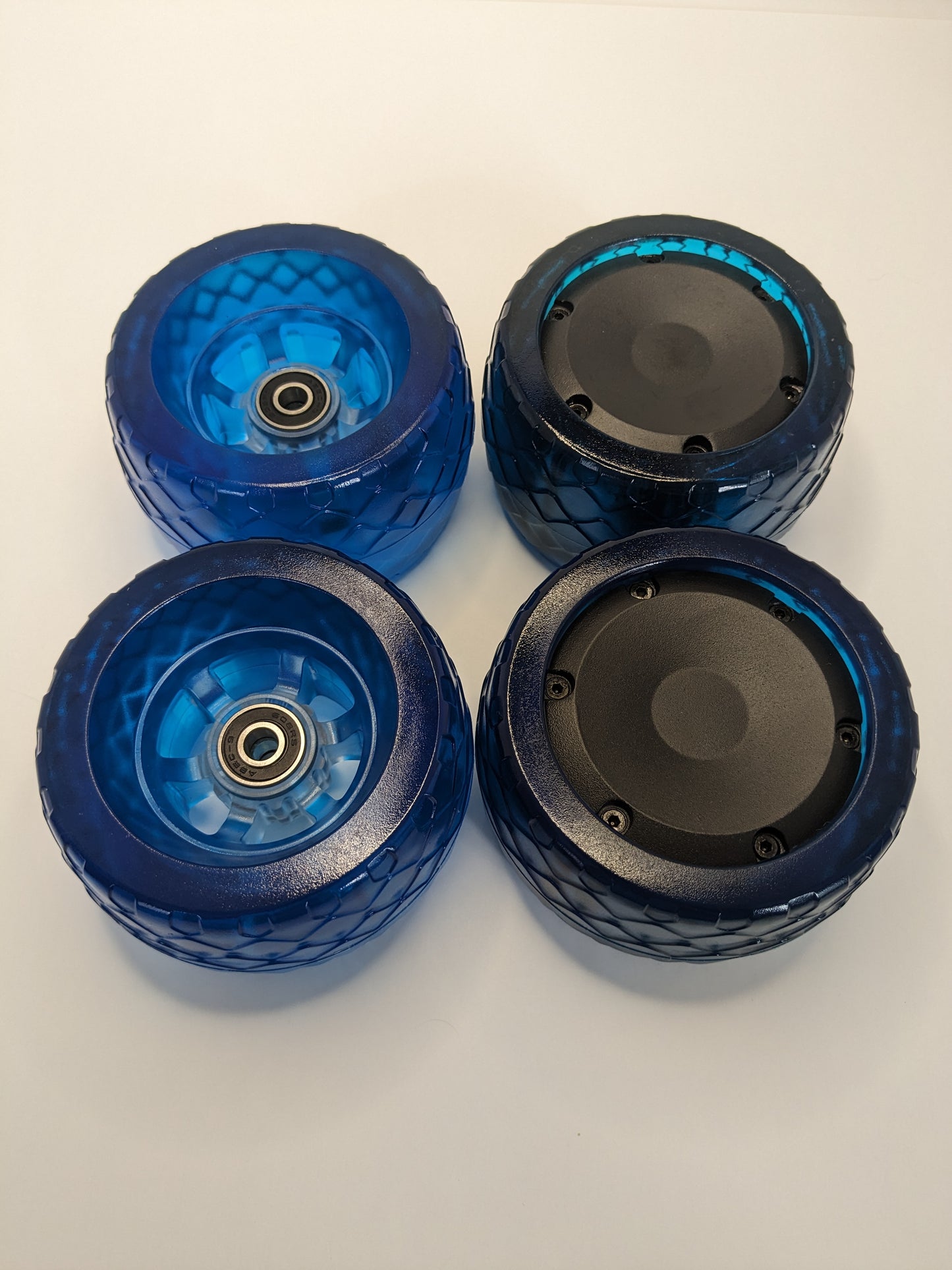 Honeycomb Cloud wheels - Blue