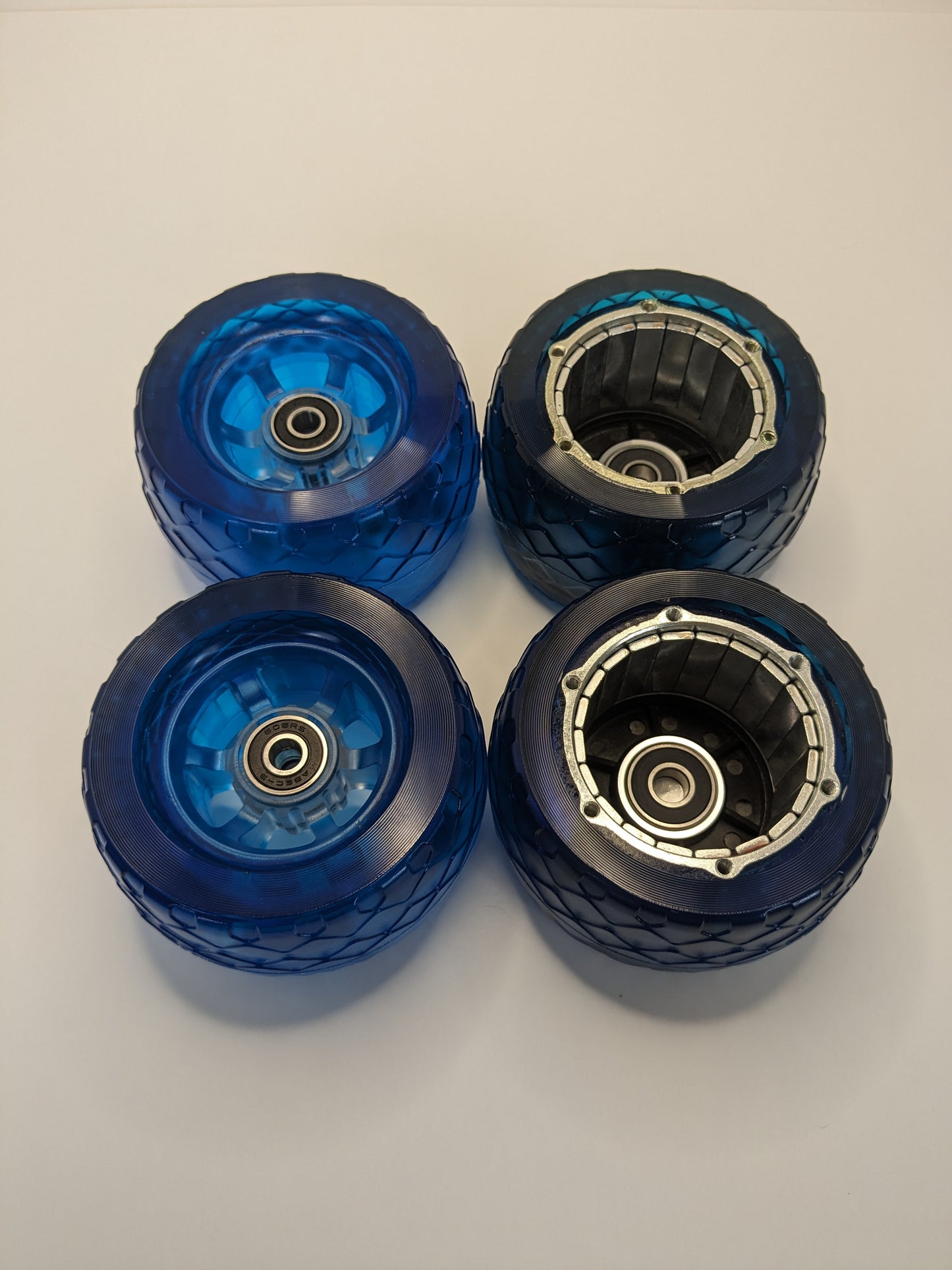 Honeycomb Cloud wheels - Blue