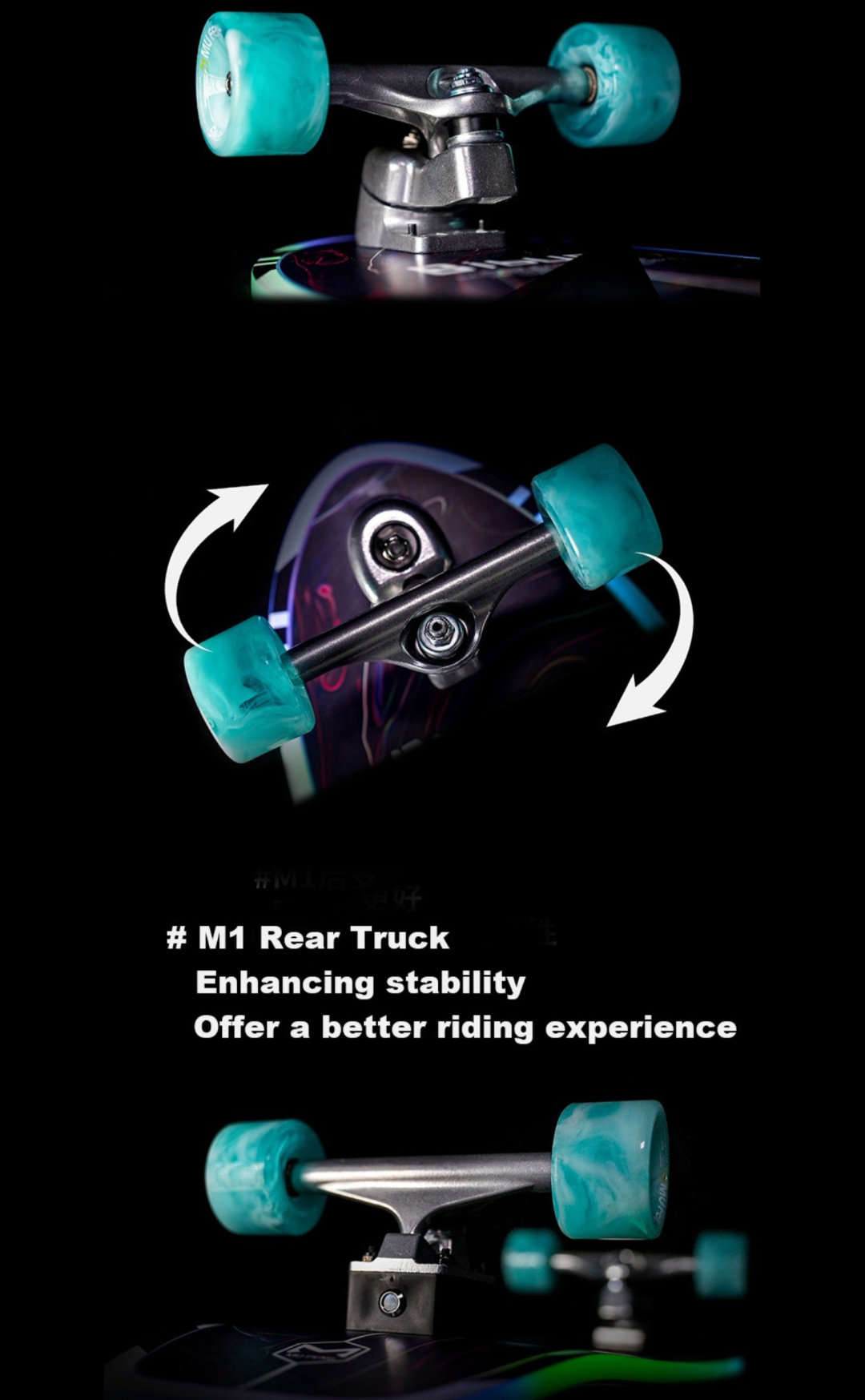 Light Wave - LED Surf Skate