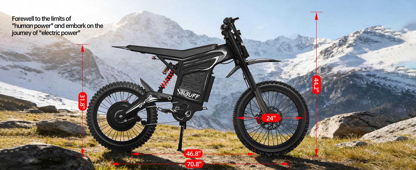 Bibuff GT600 Electric Dirt Bike