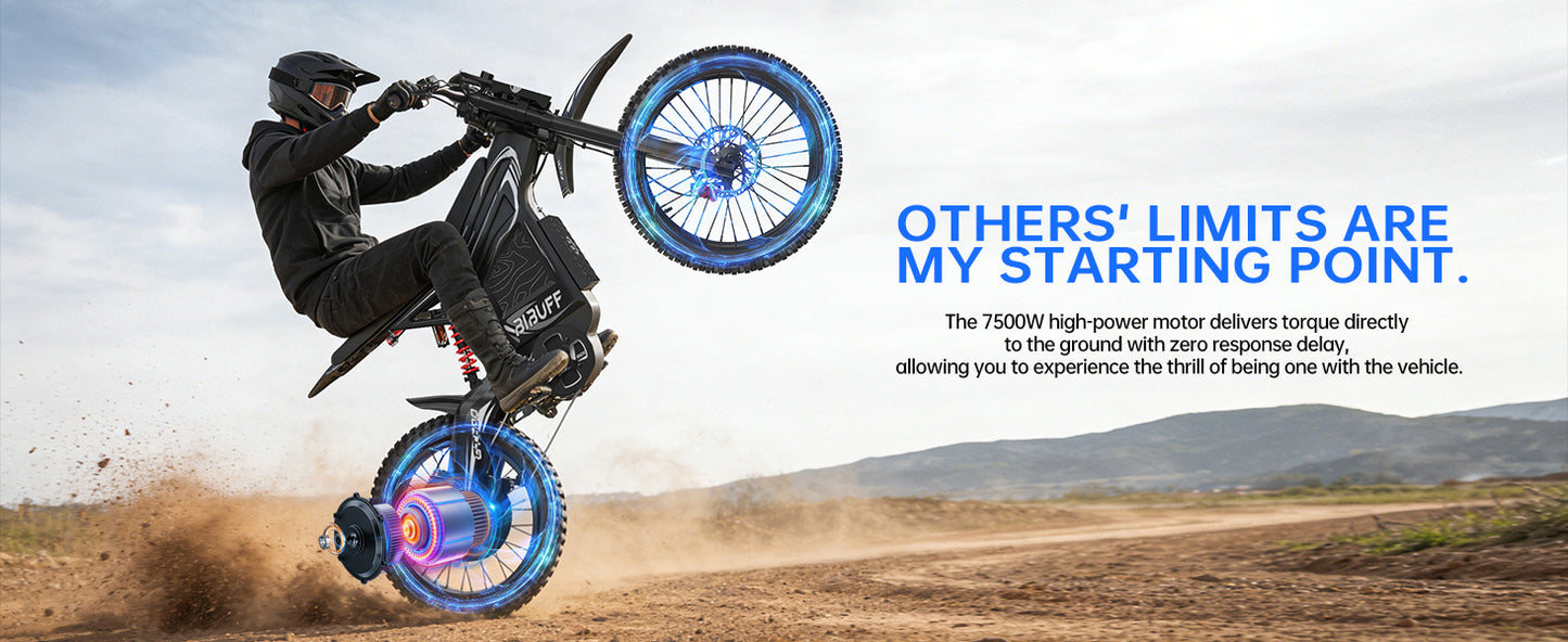 Bibuff GT600 Electric Dirt Bike