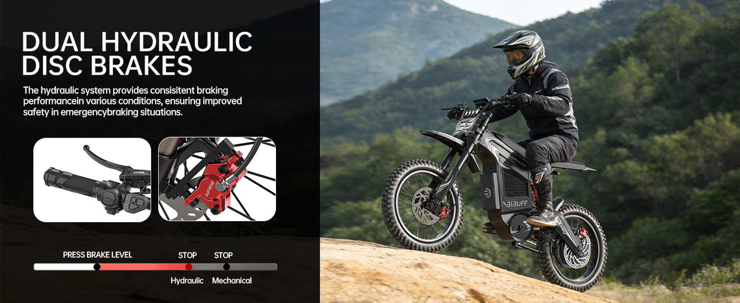 Bibuff GT600 Electric Dirt Bike