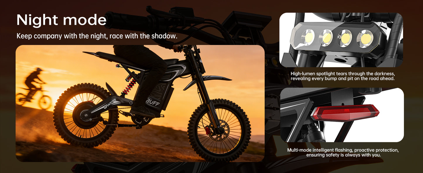 Bibuff GT600 Electric Dirt Bike