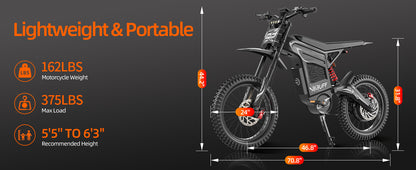 Bibuff GT600 Electric Dirt Bike