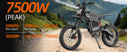 Bibuff GT600 Electric Dirt Bike